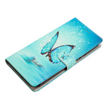 For Samsung Galaxy A55 5G Stylish Printing Leather Case with Card Slots