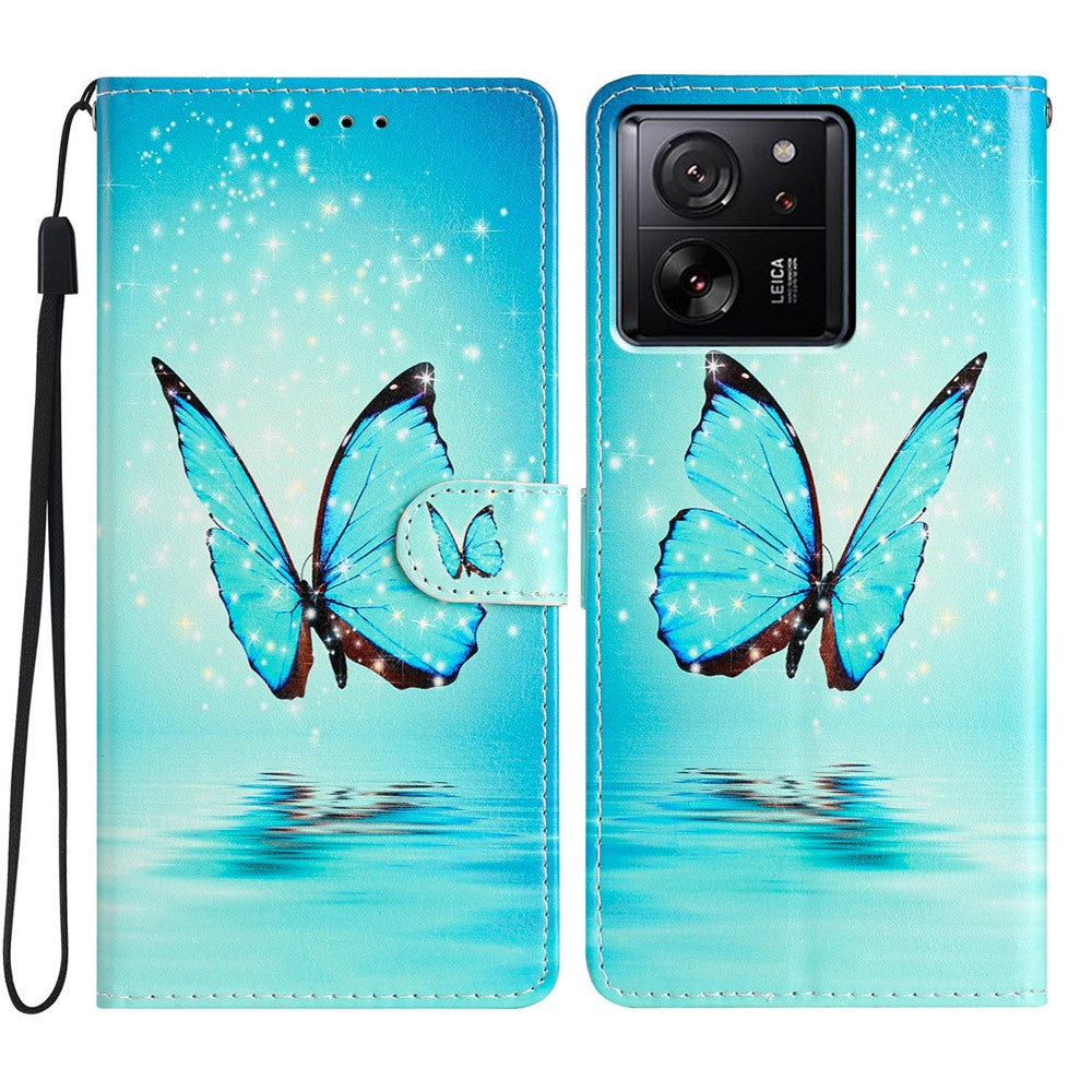 For Xiaomi 13T / 13T Pro / Redmi K60 Ultra Pattern Card Slot Leather Case