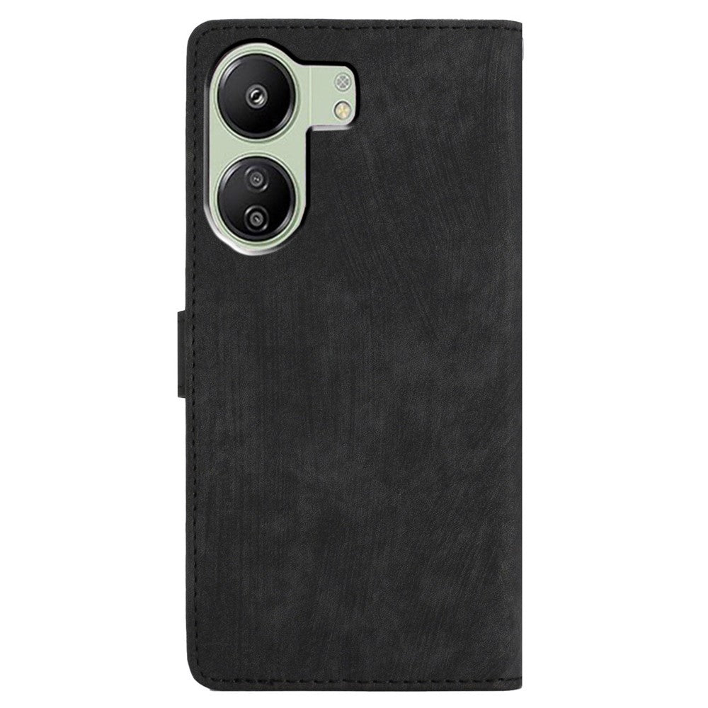 For Xiaomi Redmi 13C 4G / Poco C65 4G Cell Phone Case Skin-touch Leather Flip Stand Cover