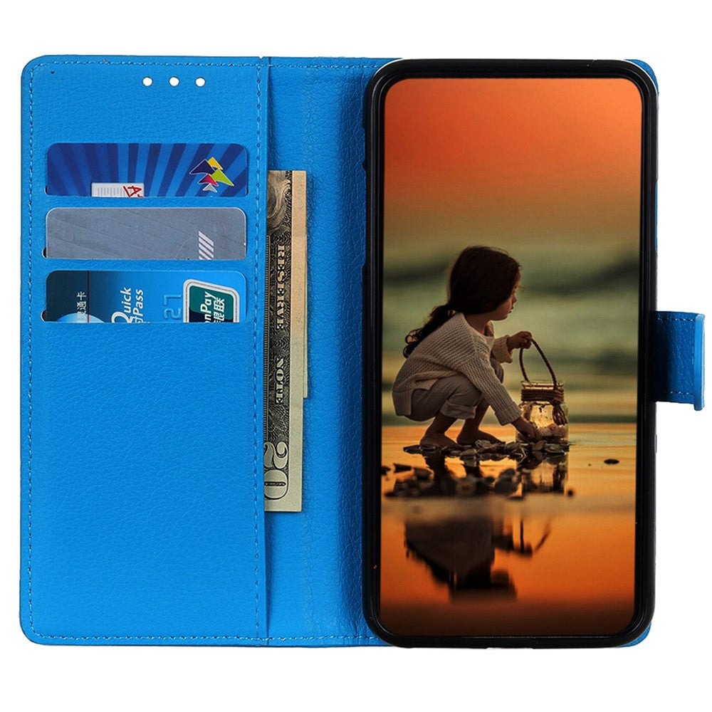 For Samsung Galaxy A55 5G Cell Phone Case PU Leather Wallet Drop-proof Phone Stand Cover
