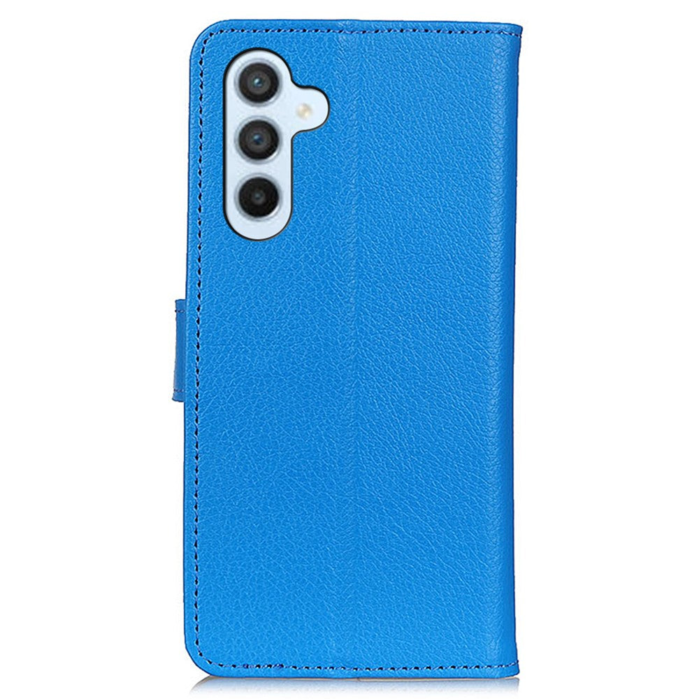 For Samsung Galaxy A55 5G Cell Phone Case PU Leather Wallet Drop-proof Phone Stand Cover