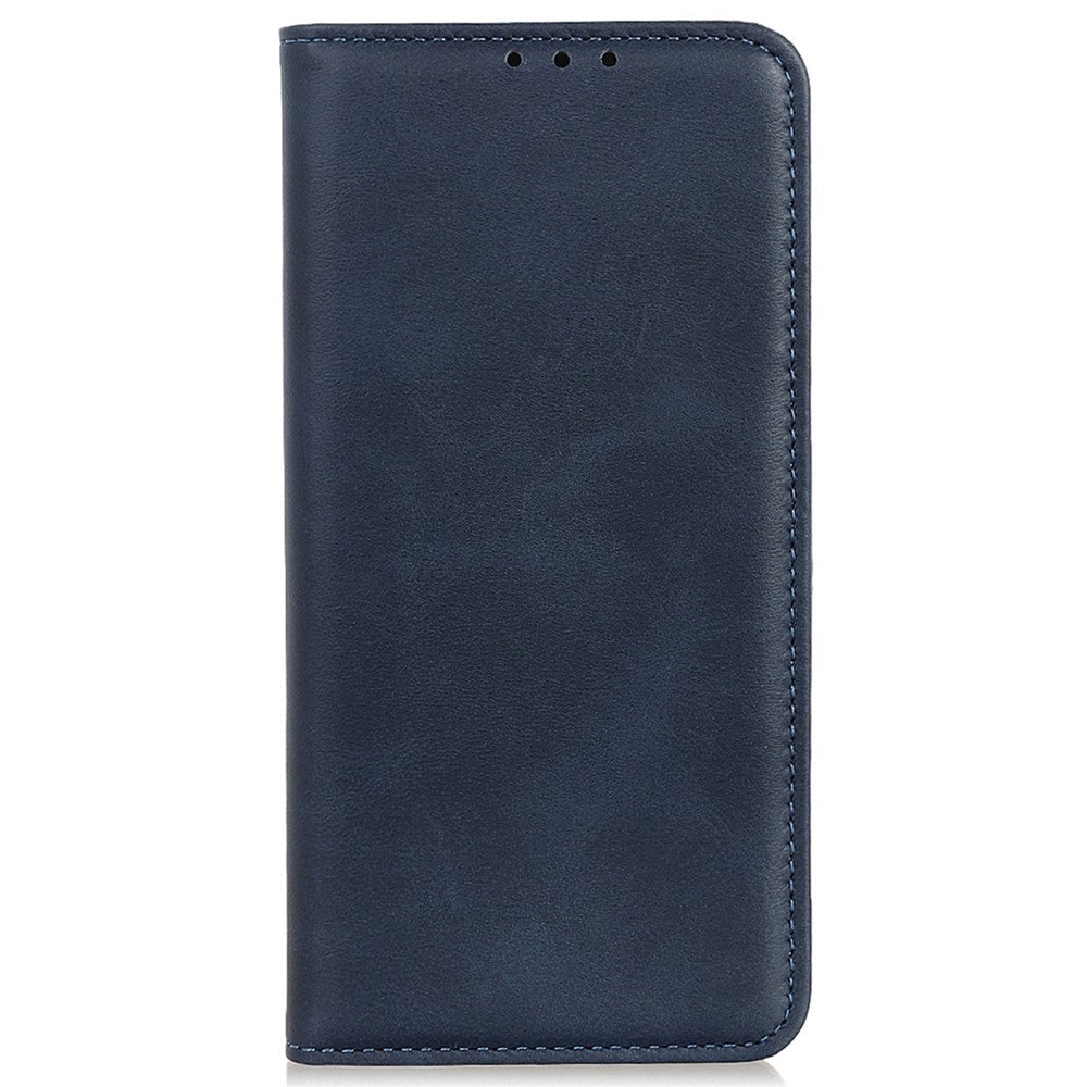 Til Samsung Galaxy A55 5G Splitlæder Magnetisk Telefonetui Okselæder Tekstur Pung Cover
