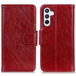 Til Samsung Galaxy A55 5G Etui i Spaltet Læder Nappa Tekstur Telefoncover