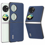 ABEEL For Huawei Pocket 2 Back Case Genuine Cow Leather Nappa Texture Cover