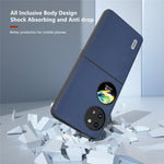 ABEEL For Huawei Pocket 2 Back Case Genuine Cow Leather Nappa Texture Cover