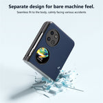 ABEEL For Huawei Pocket 2 Back Case Genuine Cow Leather Nappa Texture Cover