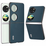 ABEEL For Huawei Pocket 2 Back Case Genuine Cow Leather Nappa Texture Cover