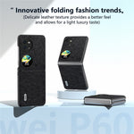 ABEEL For Huawei Pocket 2 Vintage Case PU Läder Lychee Texture Cover