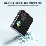 ABEEL For Huawei Pocket 2 Vintage Case PU Läder Lychee Texture Cover