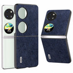 ABEEL For Huawei Pocket 2 Vintage Case PU Läder Lychee Texture Cover