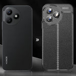 For Honor X50i+ 5G Case Litchi Texture Anti-scratch TPU Phone Shell Cover