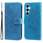 For Samsung Galaxy A35 5G Case Floral Pattern PU Leather Wallet Stand Phone Cover