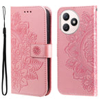 For Honor X50i+ 5G Case Floral Pattern PU Leather Wallet Stand Phone Cover