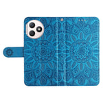 For Honor X50i+ 5G Case Imprinted Sunflower Wallet PU Leather Shell Phone Cover