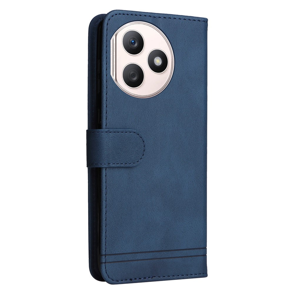 For Honor X50i+ 5G Leather Wallet Cases Skin Touch Phone Cover Stand with Strap