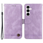 For Samsung Galaxy A35 5G Leather Wallet Cases Skin Touch Phone Cover Stand with Strap
