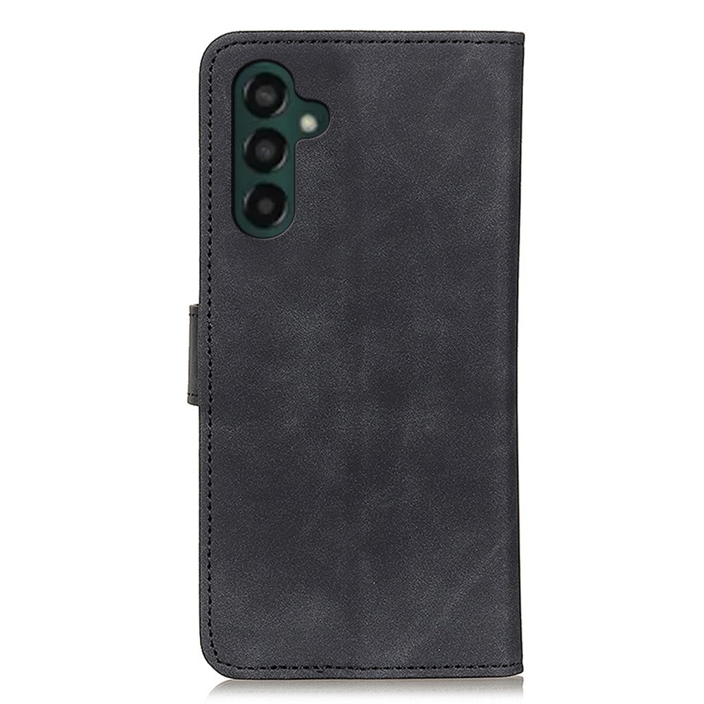 KHAZNEH Retro Style Lædercover til Samsung Galaxy A55 5G Pung Stativ Folio Cover