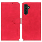 KHAZNEH Retro Style Lædercover til Samsung Galaxy A55 5G Pung Stativ Folio Cover