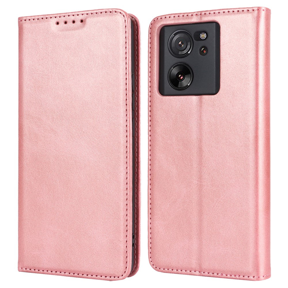 For Xiaomi 13T / 13T Pro / Redmi K60 Ultra Case Strong Magnetic Leather Cover