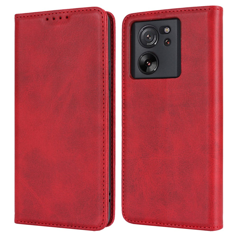 For Xiaomi 13T / 13T Pro / Redmi K60 Ultra Case Strong Magnetic Leather Cover