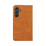 Til Samsung Galaxy A55 5G Cover Kalveskindsstruktur PU Læder Slim-Fit Mobiltelefoncover