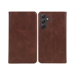 Til Samsung Galaxy A55 5G Cover Kalveskindsstruktur PU Læder Slim-Fit Mobiltelefoncover
