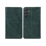 Til Samsung Galaxy A55 5G Cover Kalveskindsstruktur PU Læder Slim-Fit Mobiltelefoncover