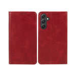 Til Samsung Galaxy A55 5G Cover Kalveskindsstruktur PU Læder Slim-Fit Mobiltelefoncover