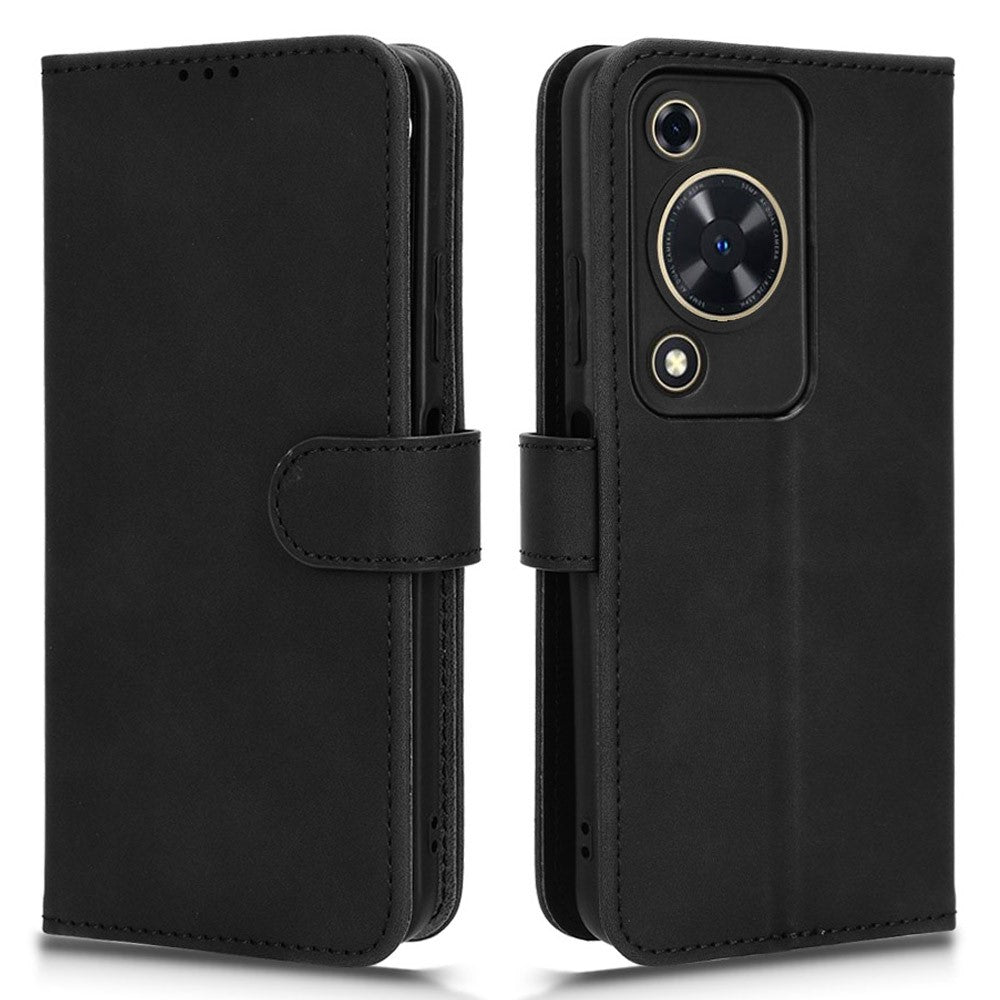 For Huawei Enjoy 70 4G / nova Y72 4G Soft-Touch Flip Leather Cover Stand Protective Phone Case