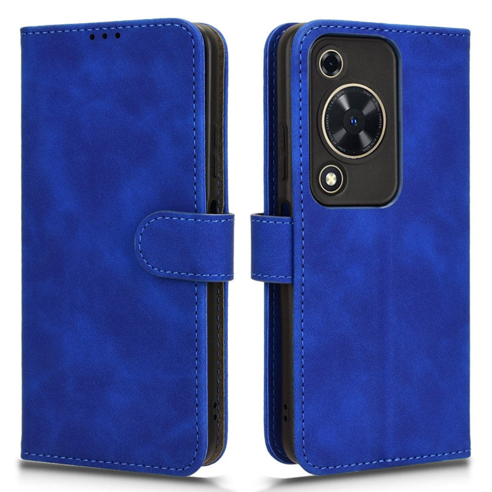 For Huawei Enjoy 70 4G / nova Y72 4G Soft-Touch Flip Leather Cover Stand Protective Phone Case