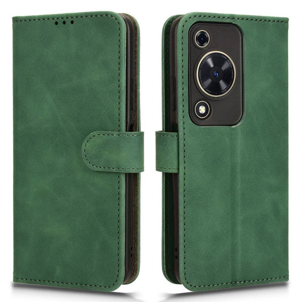 For Huawei Enjoy 70 4G / nova Y72 4G Soft-Touch Flip Leather Cover Stand Protective Phone Case