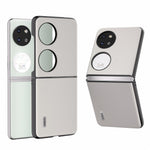 ABEEL För Huawei Pocket 2 Elegant Skyddsfodral i Äkta Koläder
