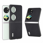 ABEEL För Huawei Pocket 2 Elegant Skyddsfodral i Äkta Koläder