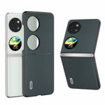 ABEEL För Huawei Pocket 2 Elegant Skyddsfodral i Äkta Koläder
