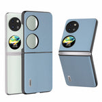 ABEEL För Huawei Pocket 2 Elegant Skyddsfodral i Äkta Koläder