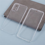 For Xiaomi Redmi Note 12S 4G Clear Case Acrylic Back + PET Front Cover with TPU Frame