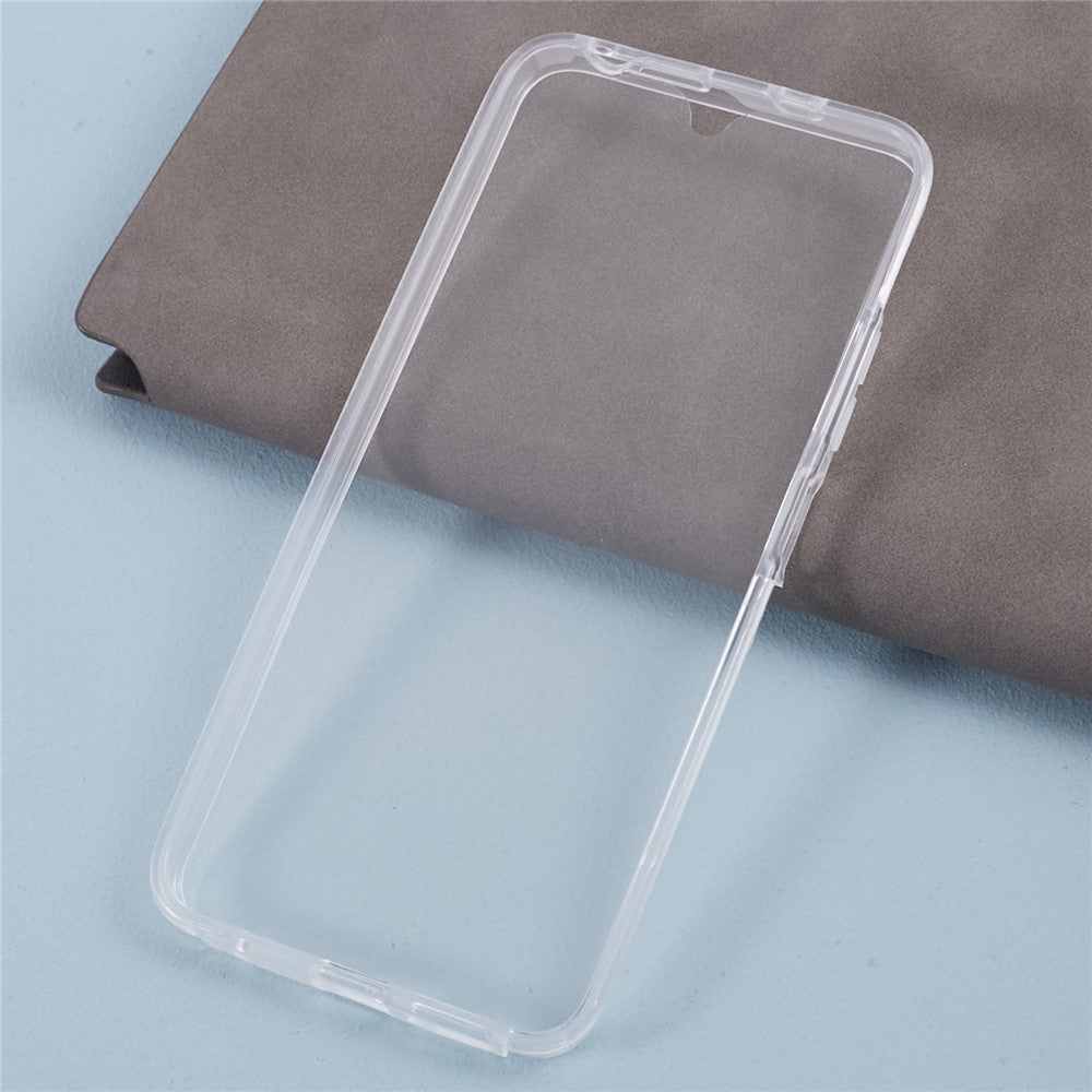 For Xiaomi Redmi Note 12S 4G Clear Case Acrylic Back + PET Front Cover with TPU Frame