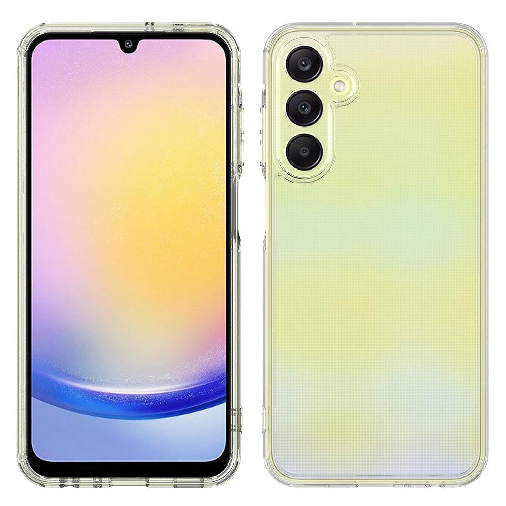 For Samsung Galaxy A25 5G (Global) (161.0 x 76.5 x 8.3mm) Acrylic+TPU Clear Case Scratch-Resistant Phone Cover
