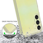 For Samsung Galaxy A25 5G (Global) (161.0 x 76.5 x 8.3mm) Acrylic+TPU Clear Case Scratch-Resistant Phone Cover