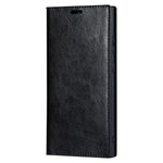 For Samsung Galaxy S23 Ultra Case Crazy Horse Texture Split Leather Wallet Cover