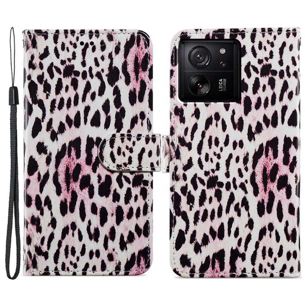 For Xiaomi 13T / 13T Pro / Redmi K60 Ultra Cover Artistic Stand Leather Wallet Case