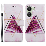 For Xiaomi Redmi 13C 4G / Poco C65 4G Case Leather Pattern Printing Stand Protective Cover