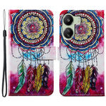 For Xiaomi Redmi 13C 4G / Poco C65 4G Case Leather Pattern Printing Stand Protective Cover