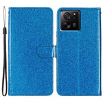 For Xiaomi 13T / 13T Pro / Redmi K60 Ultra Glitter Leather Case with Wallet Stand