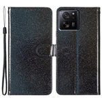 For Xiaomi 13T / 13T Pro / Redmi K60 Ultra Glitter Leather Case with Wallet Stand