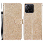 For Xiaomi 13T / 13T Pro / Redmi K60 Ultra Glitter Leather Case with Wallet Stand