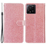 For Xiaomi 13T / 13T Pro / Redmi K60 Ultra Glitter Leather Case with Wallet Stand