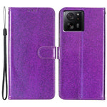 For Xiaomi 13T / 13T Pro / Redmi K60 Ultra Glitter Leather Case with Wallet Stand
