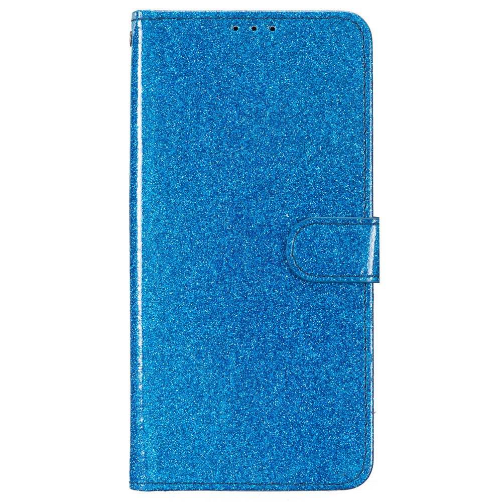 For Samsung Galaxy A55 5G Shiny Glitter Leather Case Stand Wallet Phone Cover
