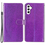 For Samsung Galaxy A55 5G Shiny Glitter Leather Case Stand Wallet Phone Cover